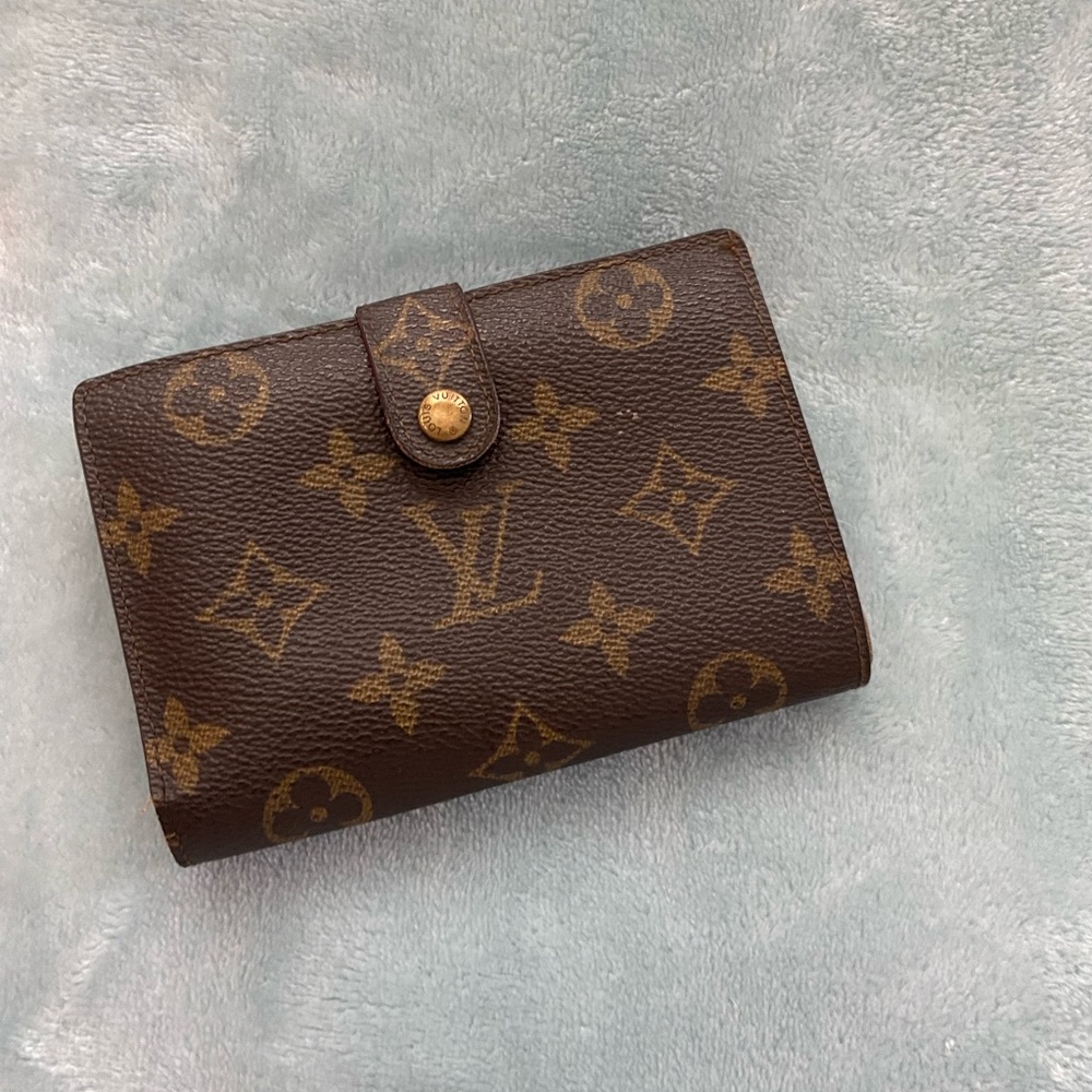 Louis Vuitton small classic brown wallet